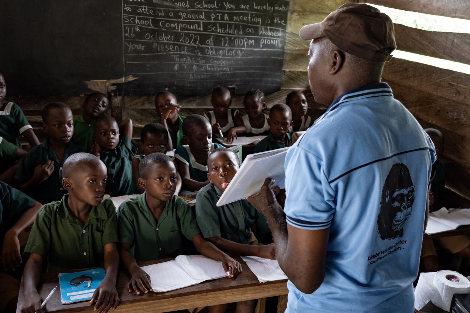Natuureducatie - In Sierra Leone maakt het lesprogramma over natuur onderdeel uit van het Nationale Curriculum